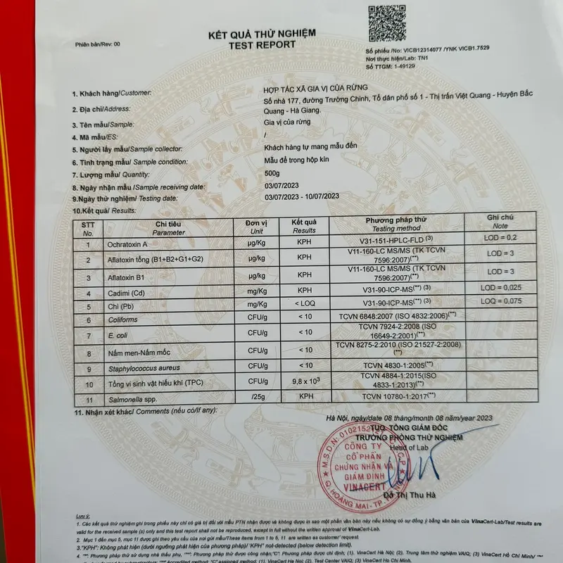 Chẩm Chéo ( mắc khén + hạt dổi ) Tự nhiên Gia Vị mắc khén  hạt dổi trần 5