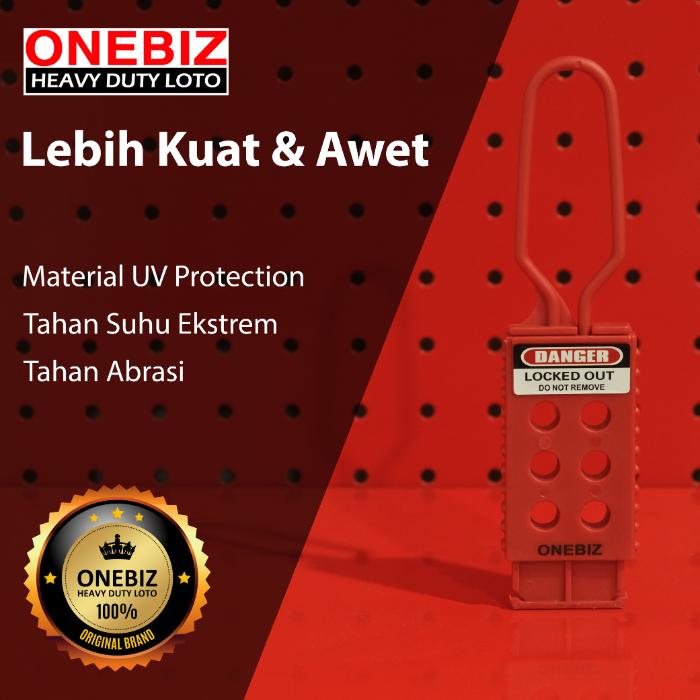 Jual ONEBIZ LOTOTO (Lockout Tagout Tryout) Safety Lockout Tagout Nylon ...