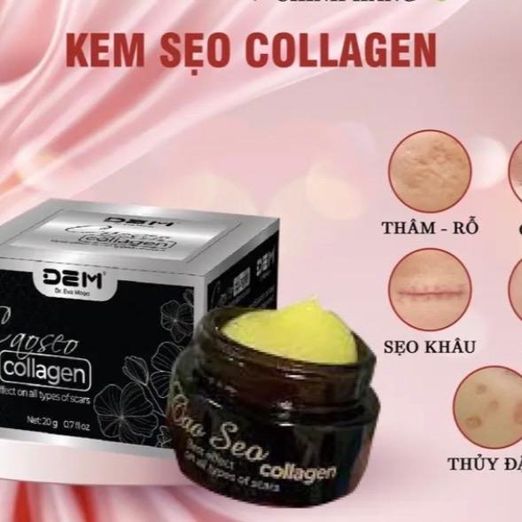 KEM hổ trợ da sẹo colagen 4