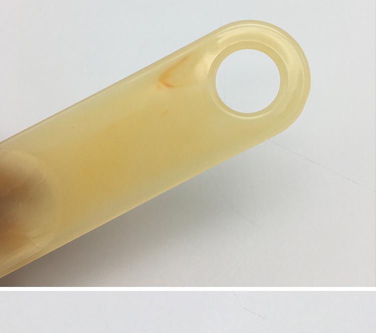 Product Introduction of Foldable Plastic Shoe Puller Can Carry Shoe Puller Pure Utility Translucent Fluid Pattern Small Shoe Puller 30