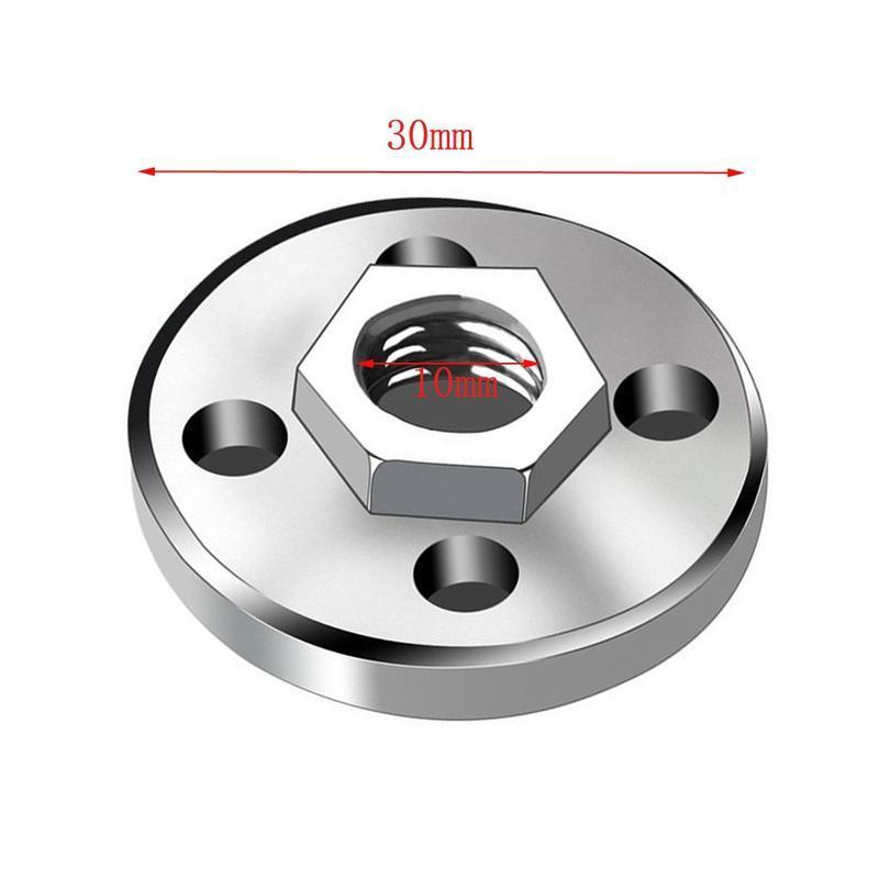 1 Máy mài góc, nắp tấm áp lực, thích hợp để mài và đánh bóng, loại đai ốc lục giác, dụng cụ điện 2