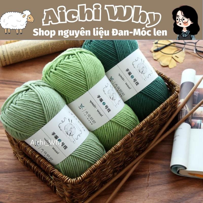Len Yaoh wool - 100g ( đan áo,đan khăn,đan mũ_) Diy