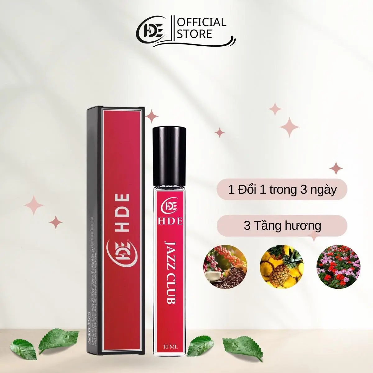 Nước hoa HDE ( clone ) JAZZ CLUB ngọt ngàooooo