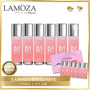 SJZ - LAMOZA EXCLUSIVE FEMALE ( ISI 6 PARFUM ) 30 ML EAU DE TOILETE Perfume Wanita