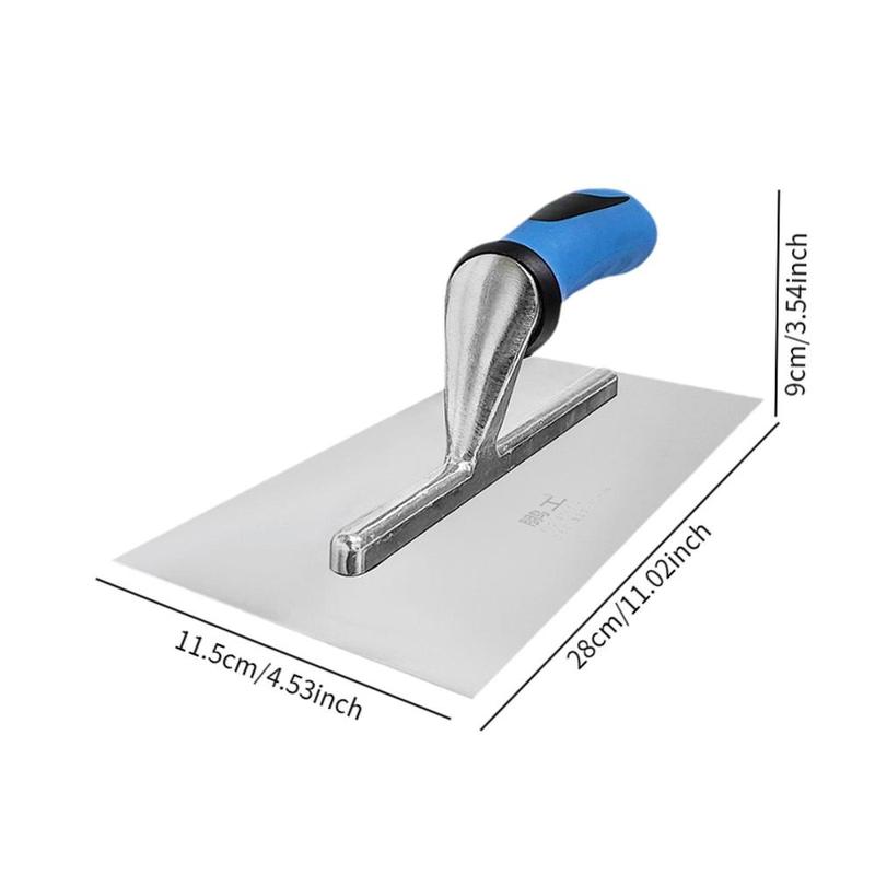 Product Introduction of Plastering Trowel Drywall Trowel Drywall Hand Tool Grout Spreading Tools Lightweight Masonry Trowel for Wallboard Wall Floor 0