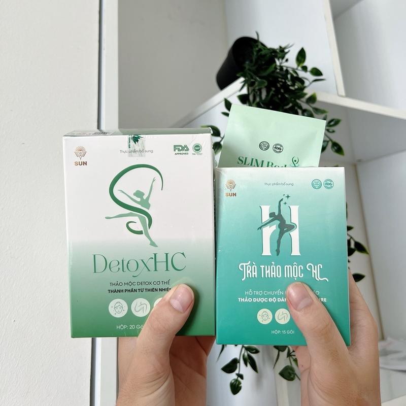  Trà Thảo Mộc HC Kèm Detox - Sản phẩm chăm sóc sức khỏe 
