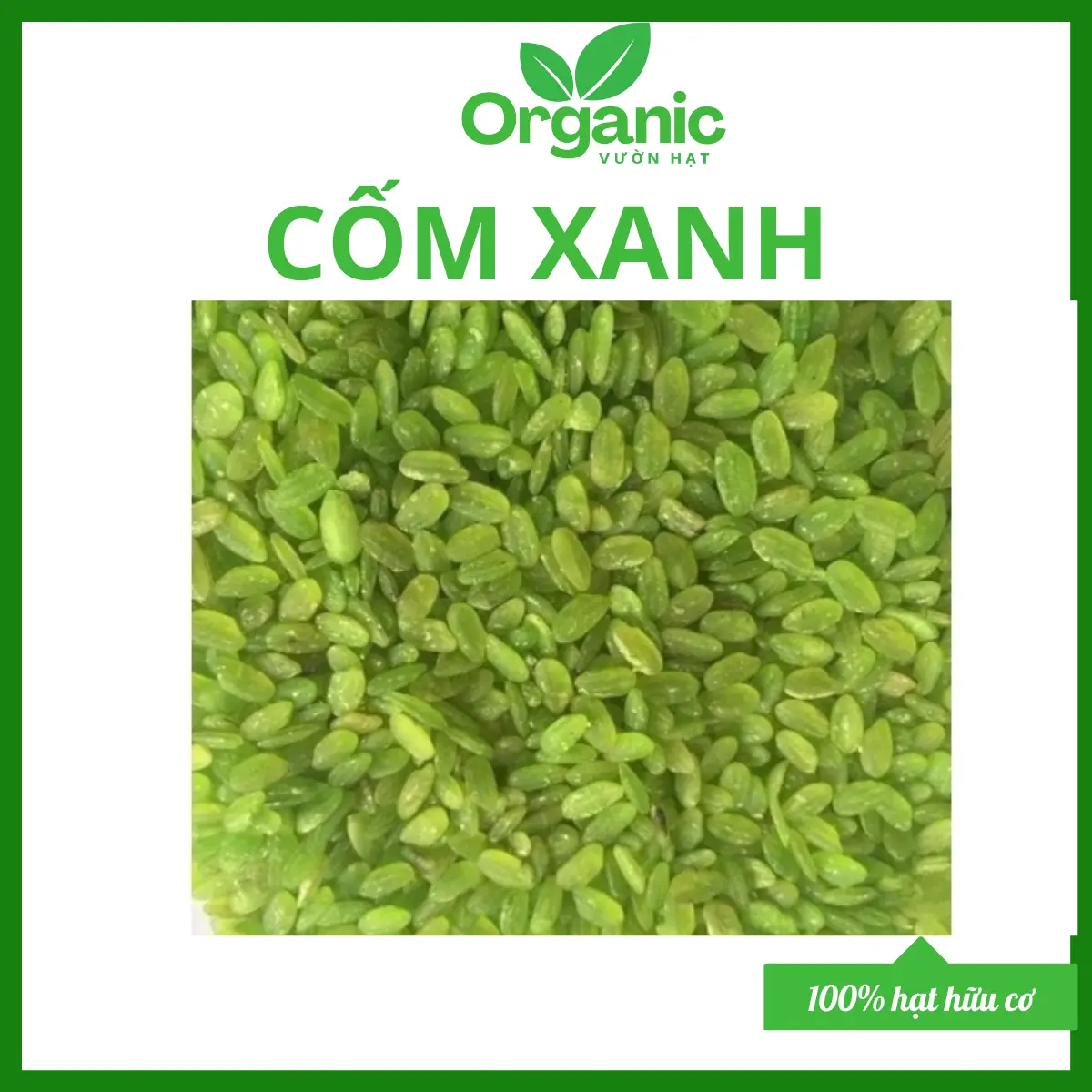 Hạt cốm dẹp xanh tây bắc dẻo ngon, đặc sản cốm làng vàng