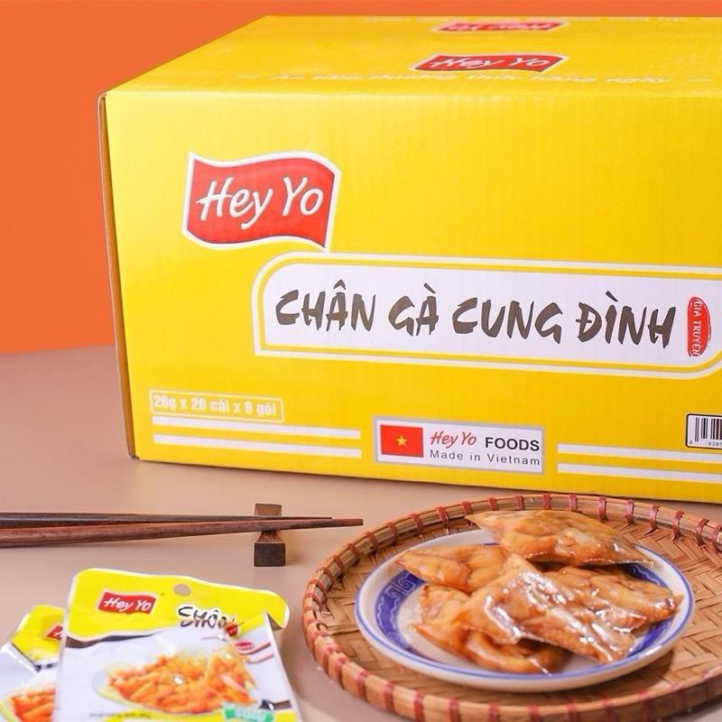 Combo 10 gói chân ga rút xương cung đình của heyyo food đậm vị thơm ngon 3