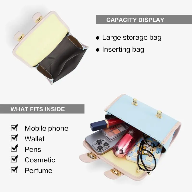 [Marsya bag x popsea] BOSTANTEN Tas Cambridge Tas Wanita 2025 Hand Bag Selempang Wanita Tas Sling Bag 2 in 1 Shoulder Bag 8
