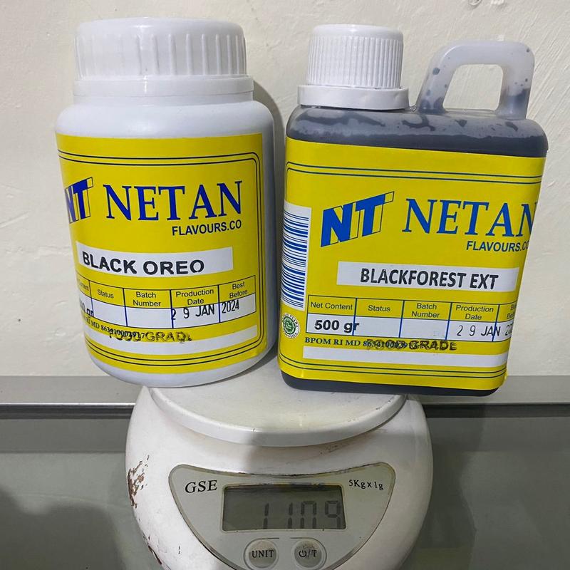 NETAN PAKET BLACKOREO / BLACKFOREST ( varian warna hitam ) 0