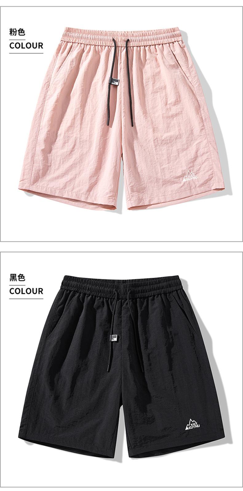 Product Introduction of Summer Couple Shorts - Women's & Men's Quick-Dry 5-Inch Shorts, Lightweight Breathable Gym Beach Shorts, Loose Fit Casual Shorts for Swimming Sports 11