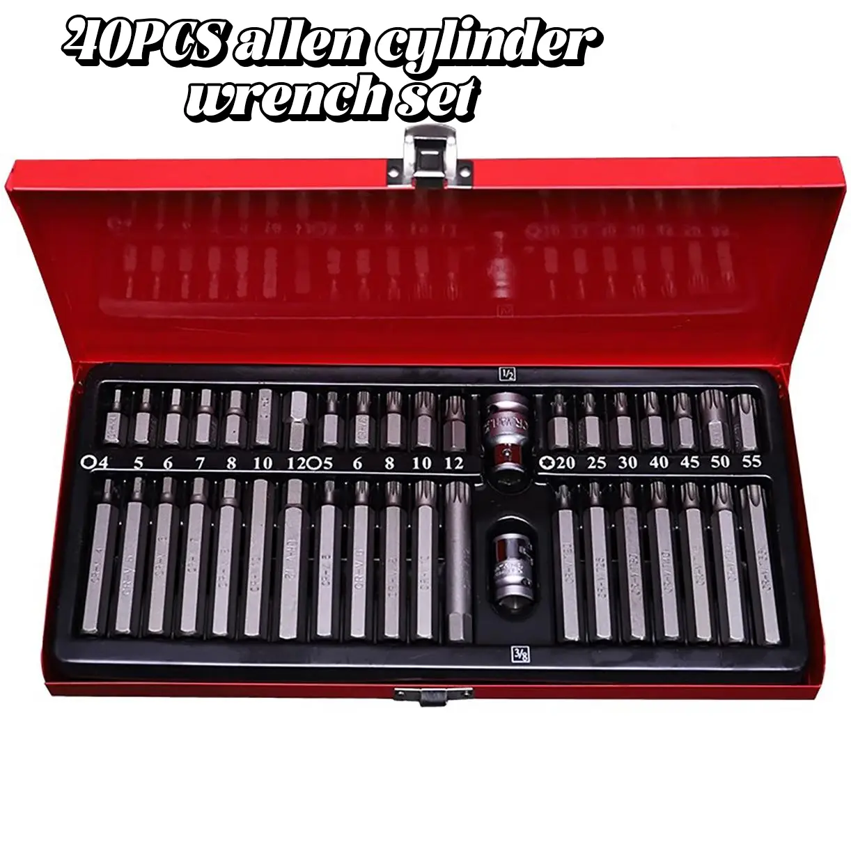 FLYMAN ORIGINAL ALLEN SOCKET SET 40PCS socket wrench - TikTok Shop ...