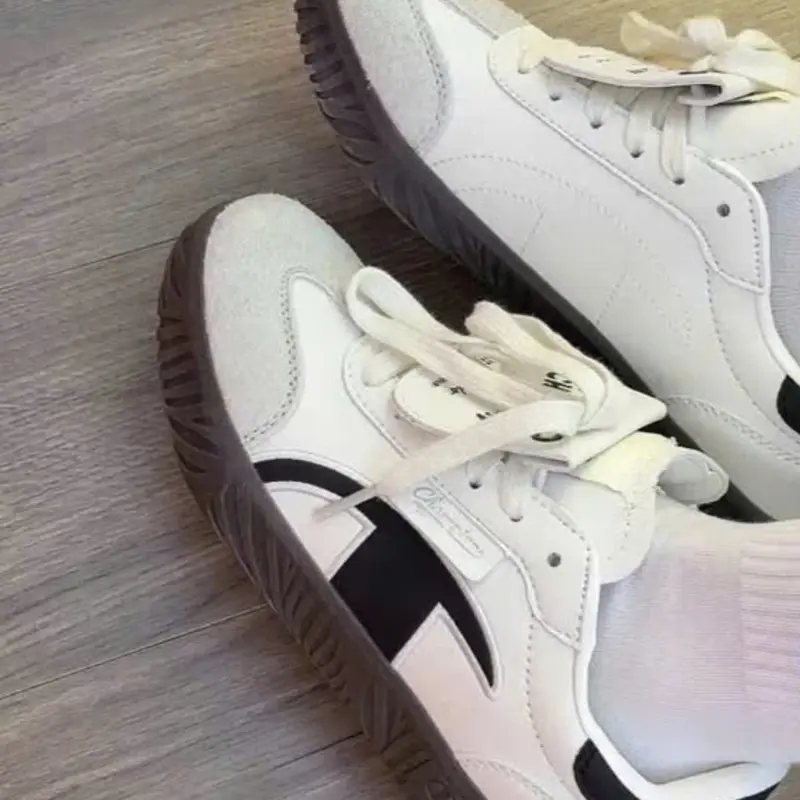 [Full Box] Giày Sneaker Nam Nữ C.h.a.m... 2 Màu Xám Bạc, Đen Full Size 36-43 Đế Bằng Shoes 3
