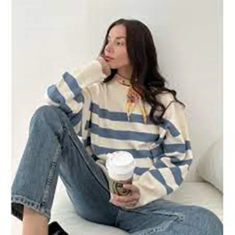 DIana Sweater Rajut Wanita Setrip Premium  Knitwear Santai Lengan Panjang - Baju Rajut cewek Simple - Atasan Rajut Crop Top - Cardigan Outer  Basic Oversize Hitam Kardigan 8