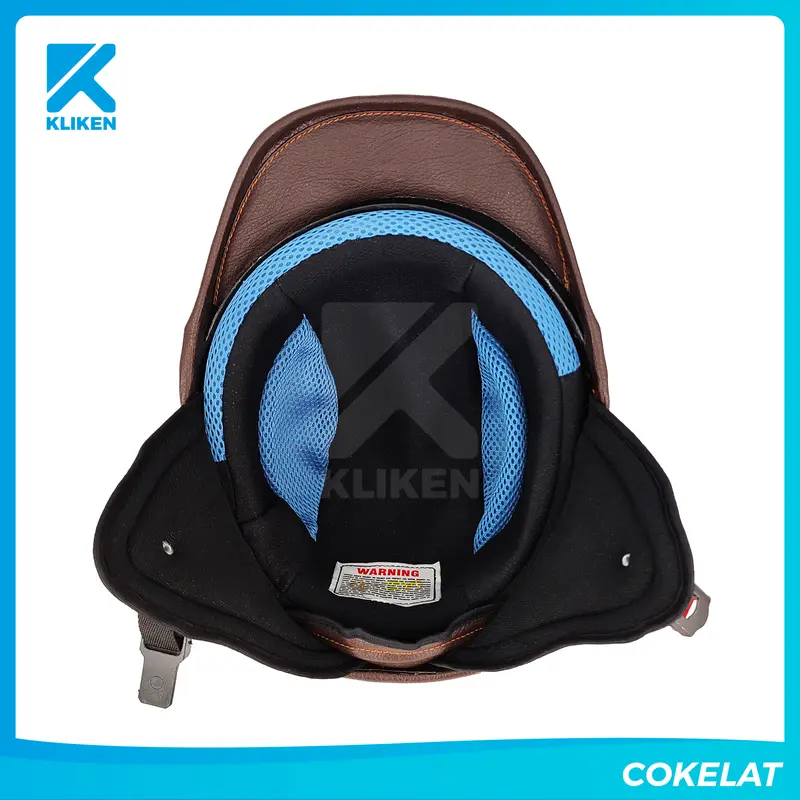 Helm Mosar Topi Retro Klasik Kulit Sintetis Dewasa Variasi Kacamata Goggle 2
