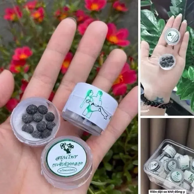 Combo 3hu hạt ngọc đen hũ 10v - Hỗ trợ thu nhỏ và làm sạch sâu