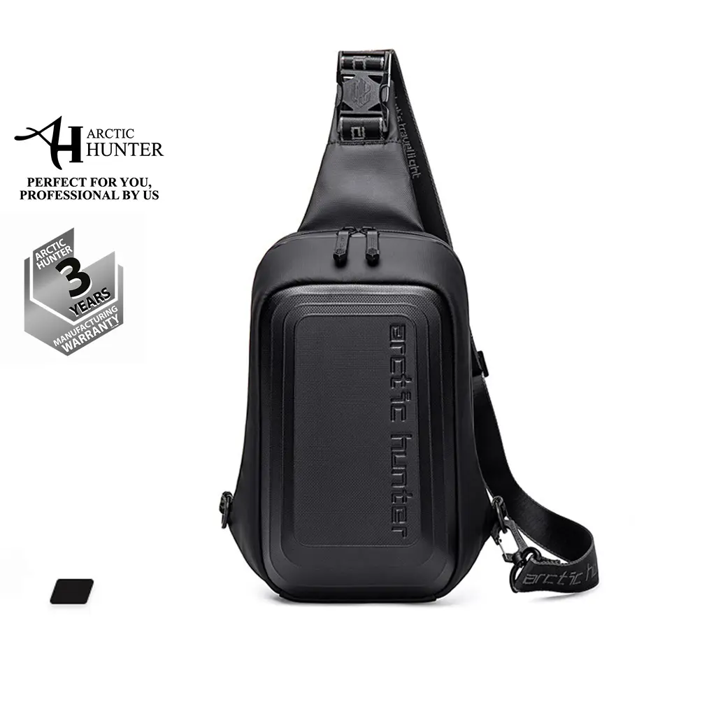 Túi đeo chéo Arctic Hunter XB00126 chất liệu Oxford chống thấm nước thiết kế đơn giản, hiện đại, phù hợp nam nữ Bag Túi Bao Tử