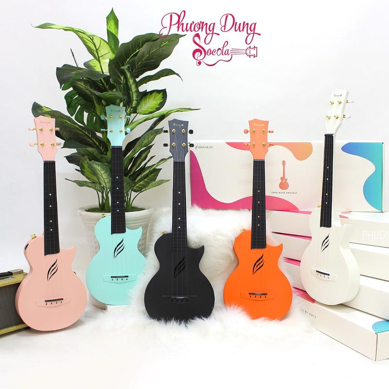 Đàn Ukulele Enya Nova U - Full Phụ Kiện - Hàng Chính Hãng Enya - 4 dây - size concert 23inch - guitar
