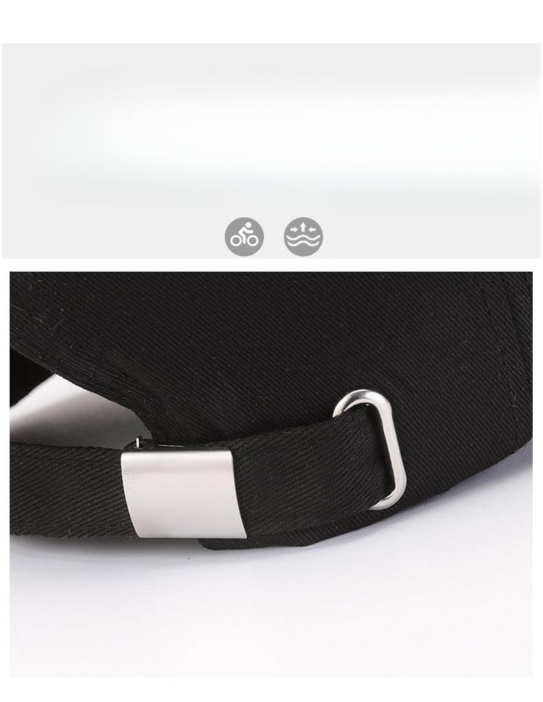 Product Introduction of Spring and Summer Hats Men's Korean Baseball Caps Ins Street Face Little Women's Sunshade Sunscreen Peaked Caps 13
