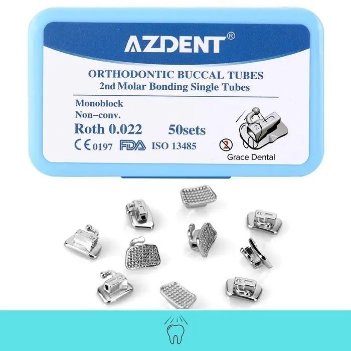 Buccal Tube M2 2nd Molar Roth 022