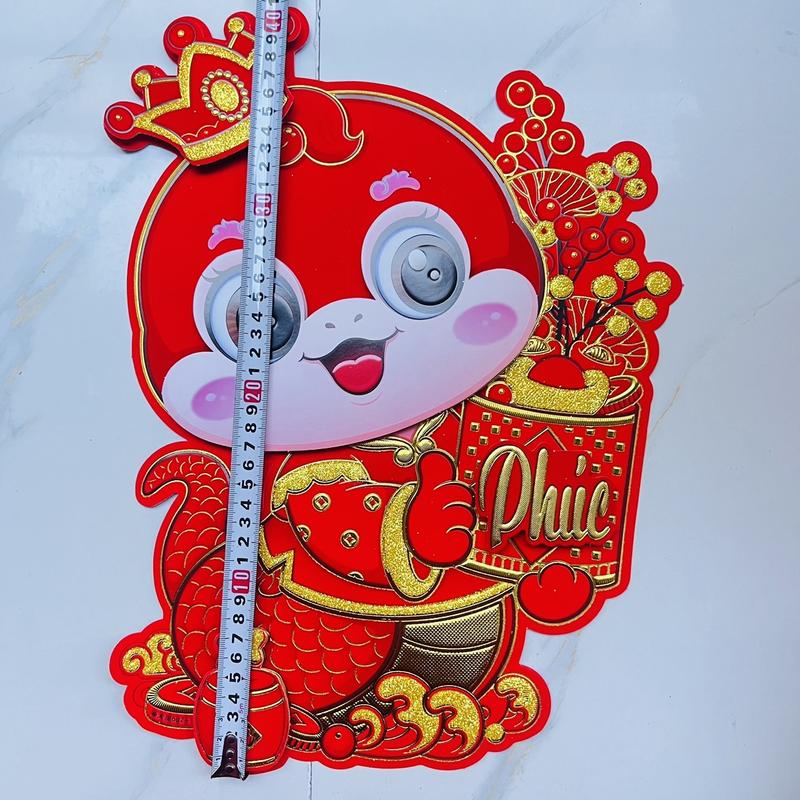 Product Introduction of Bộ đôi hình dán 2 ông thần tài, bé na 2025 28