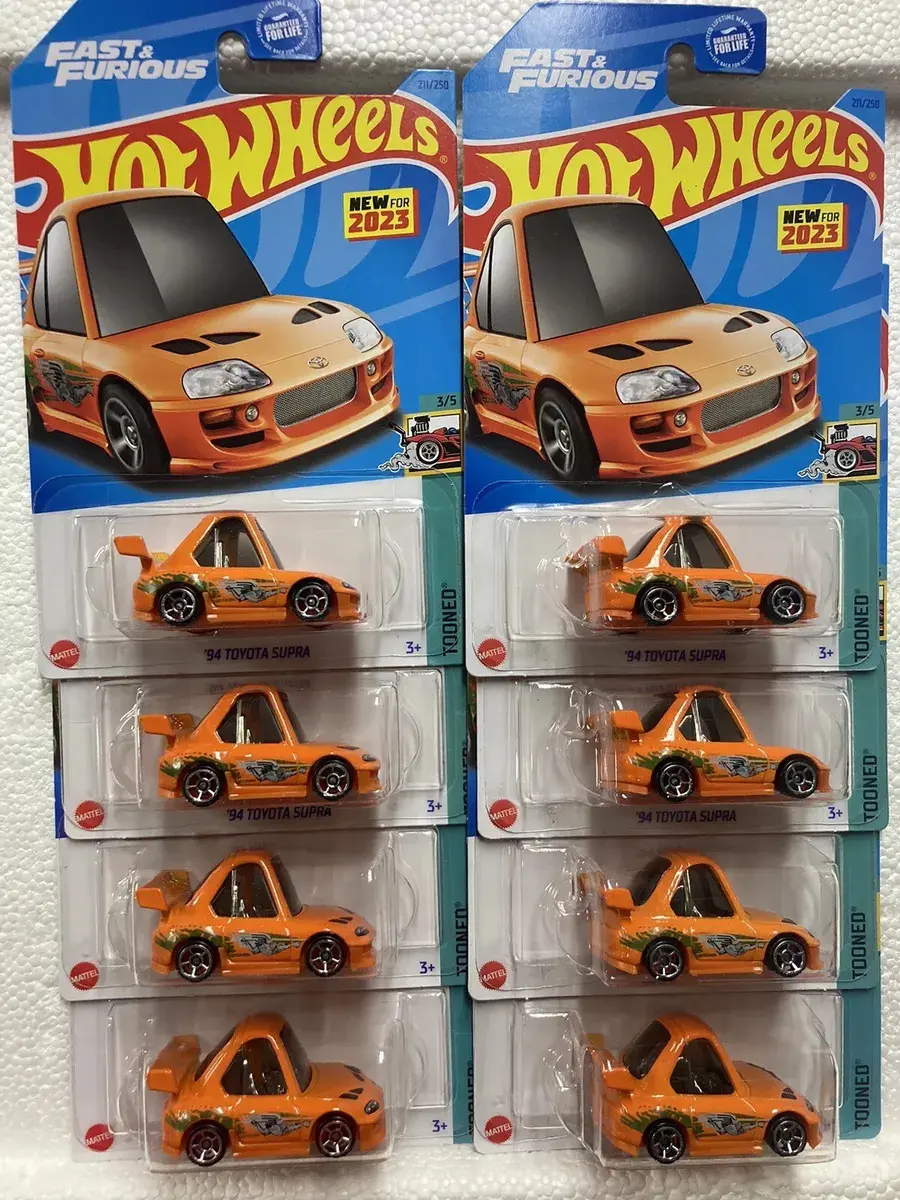 HOTWHEELS '94 TOYOTA SUPRA TOONED