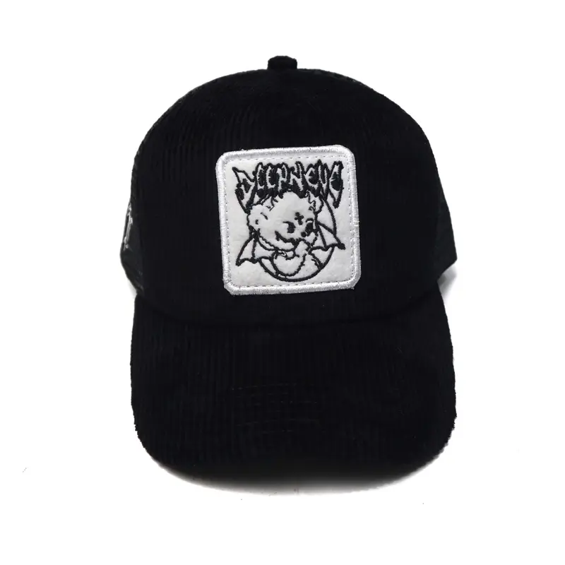 STEALTH TRUCKER HAT BLACK TOPI JARING HITAM DEEPNEVE 1