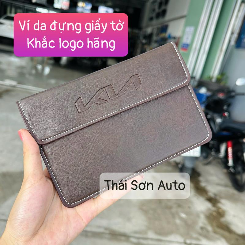 Ví da đựng giấy tờ xe, đăng ký, đăng kiểm, bằng lái (đủ hãng) Da PU Ví dài Nam Wallet