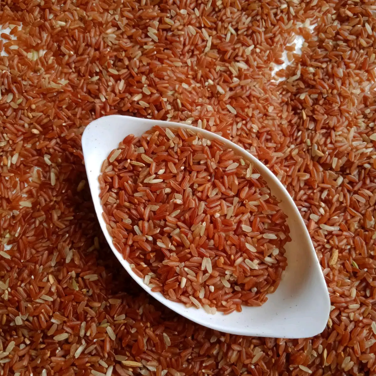 Beras merah wangi, pulen dan rendah gula