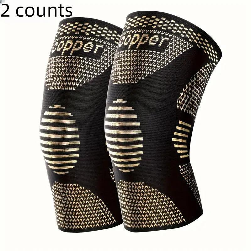 Product Introduction of Sports Knee Pads, 1 Pair Non-slip Knee Brace, Knee Support for Men & Women, Sports Knee Protector for Running Jumping Cycling Basketball 0