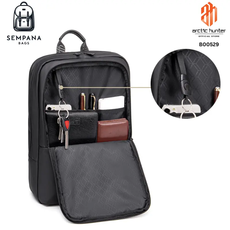 ARCTIC HUNTER B00529 Tas Ransel Multifungsi / Multifunction Backpack 3