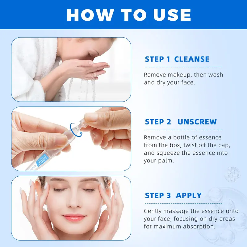 3% Hyaluronic Acid Serum, Moisturizing & Nourishing Skin Care Serum, Hydrating Skin Care Product for Women & Men 4
