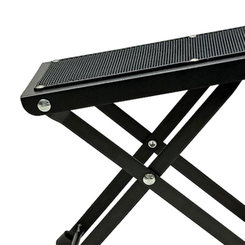 Product Introduction of Pedicure Desk Footrest Beauty Pedicure Folding Guitar Footstool 1