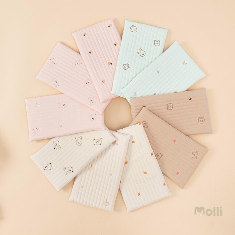 Product Introduction of Gối cao su Molli thêu hình gấu thỏ, gối thông hơi có lỗ thoáng khí cho bé 1