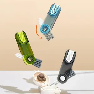 BISA COD H5988 Sikat Multifungsi Pembersih Botol 3 In 1 / Sikat Botol Susu Bayi / Sikat Cuci Pembersih Sudut Gelas / 3In1 Sikat