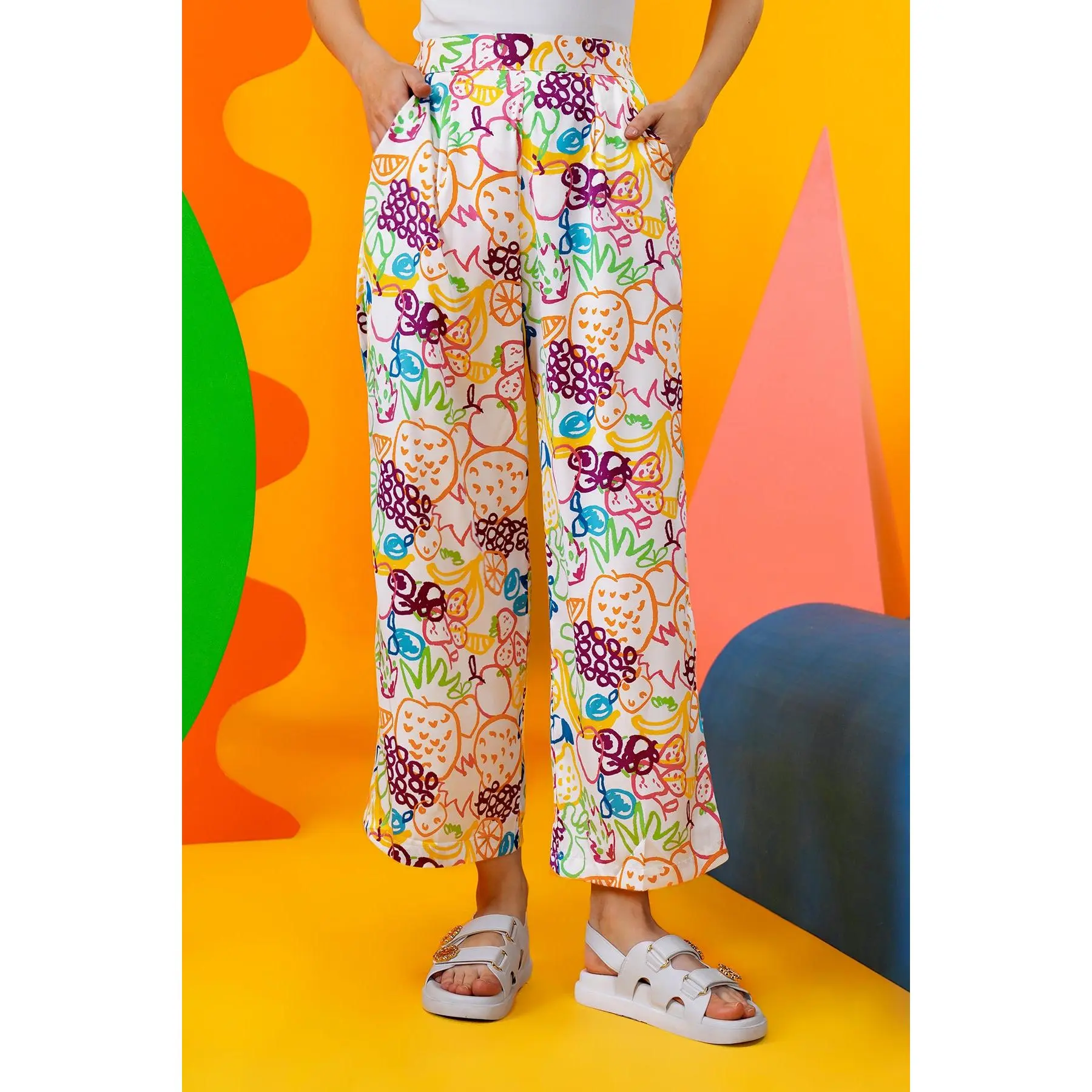 Benang Jarum - Ameena Culotte - Multicolor