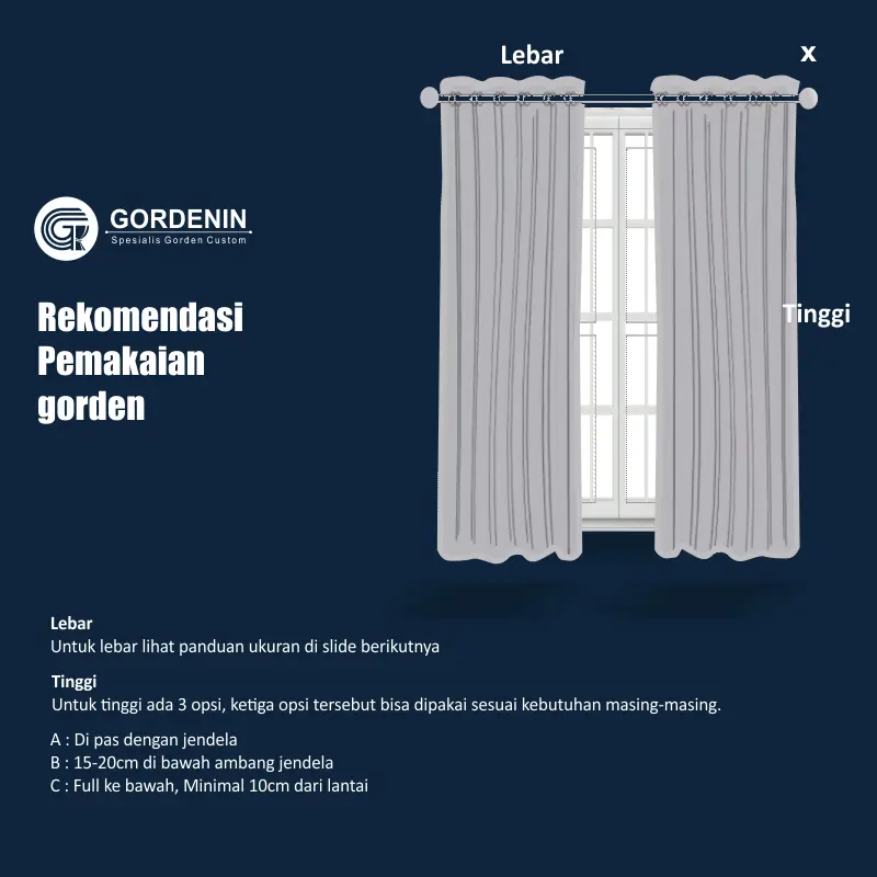 Gorden Blackout Premium Mewah Jendela Rumah Minimalis Tirai Kamar ( TINGGI 210,220,230 ) Gorden Blackout Premium Mewah Jendela Rumah Minimalis Tirai Kamar ( TINGGI 210,220,230 )