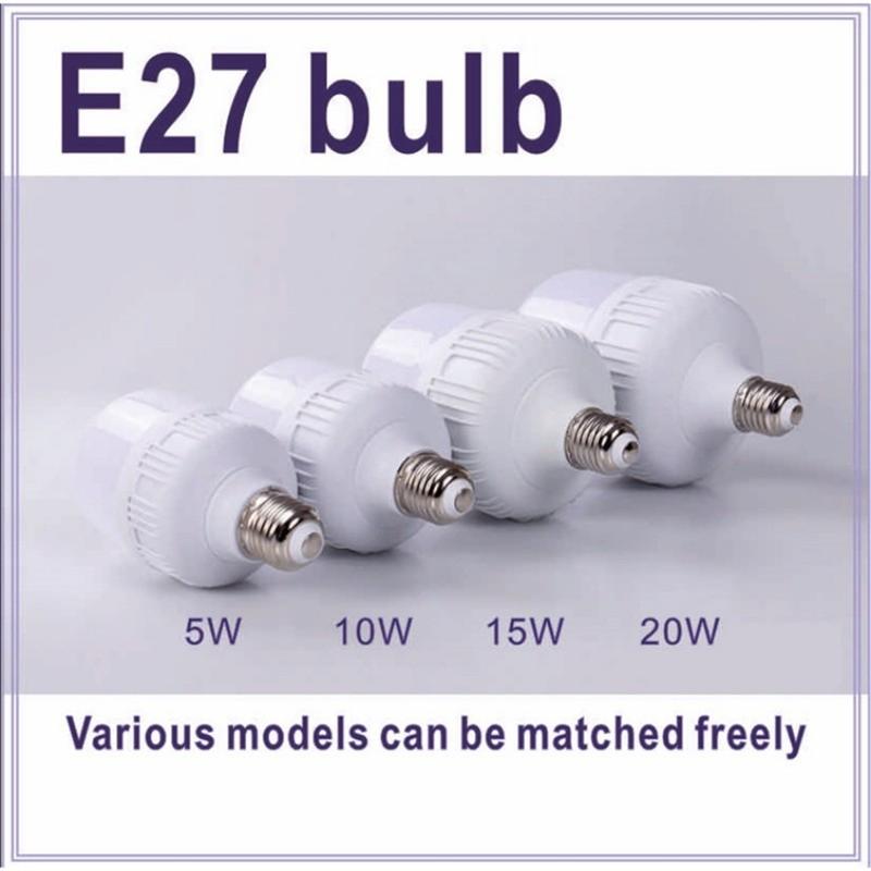 Product Introduction of 3/5M/8M/10M E27 Lamp Holder E27 Led Lamp Base Bulb Socket Cable Extension Pendant Light Power Cord with ON/OFF Switch 10