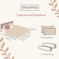 Gambar Idola Style Sprei Katun Jepang Premium 100 / 120 / 160 / 180 T30 cm CHARLIE - 100x200x30 dari Idola Style Kota Administrasi Jakarta Utara 3 Tokopedia