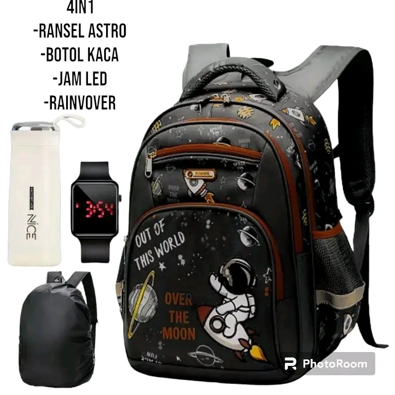 TAS RANSEL ASTRONOT ANAK SEKOLAH SD SMP SMA MURAH BANYAK BONUS TERBARU Fashion tas  sekolah 0