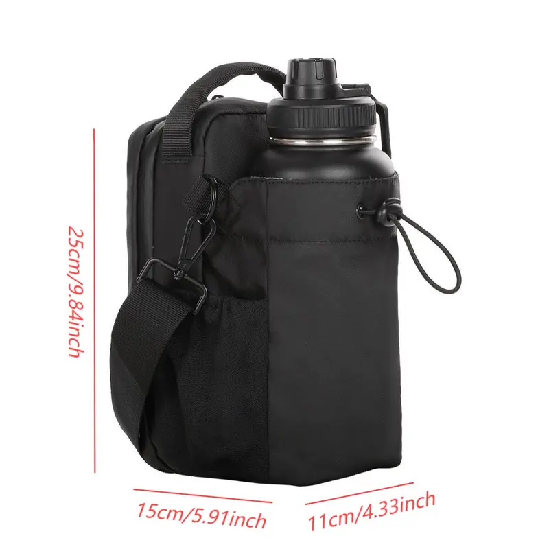 Magnetic Gym Bag, 1 Count Large Capacity Sports Bag, Portable Multifunctional Gym Bag, Water Bottle Holder, Home Organizer for Gym, Outdoor, Travel 1