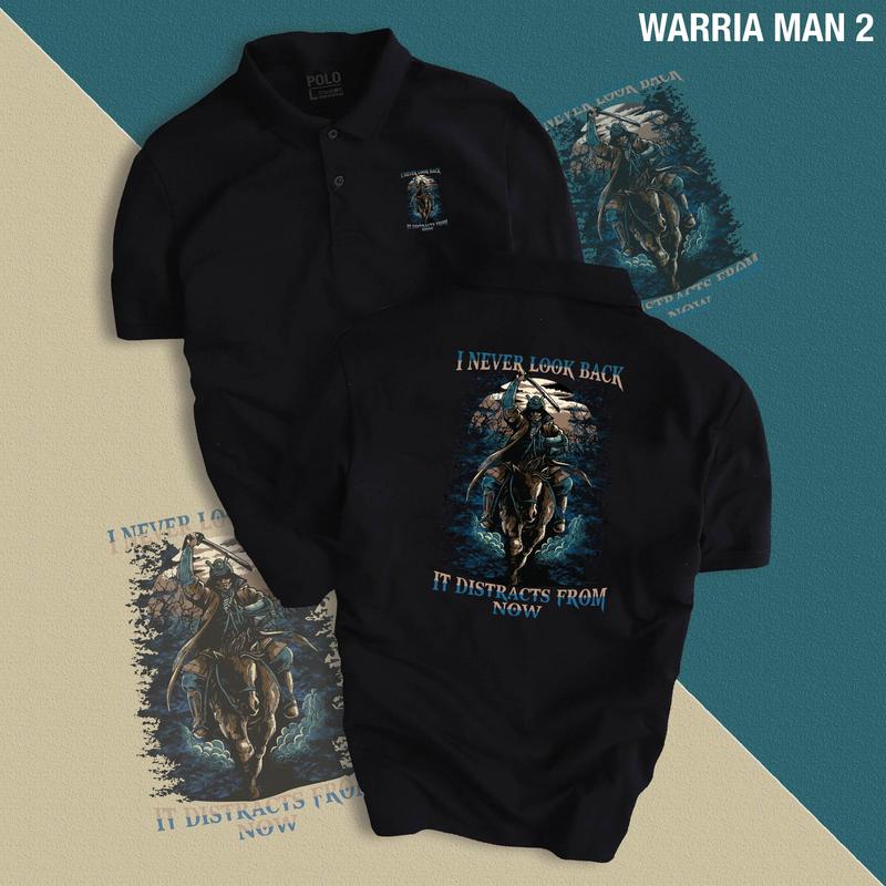 Áo Thun Polo Nam WARRIA MAN chất Cao Cấp Chuẩn Form, Trẻ Trung, Thấm Hút, Thanh Lịch Menswear Có Cổ Ngắn Tay Cọc Tay Cotton Shirt 0