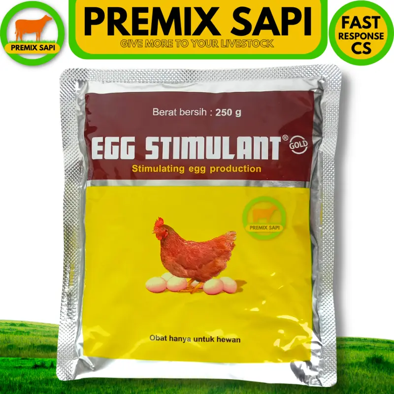 EGG STIMULANT 250gr - Vitamin Multivitamin Pemacu Pemicu Produksi Telur 2