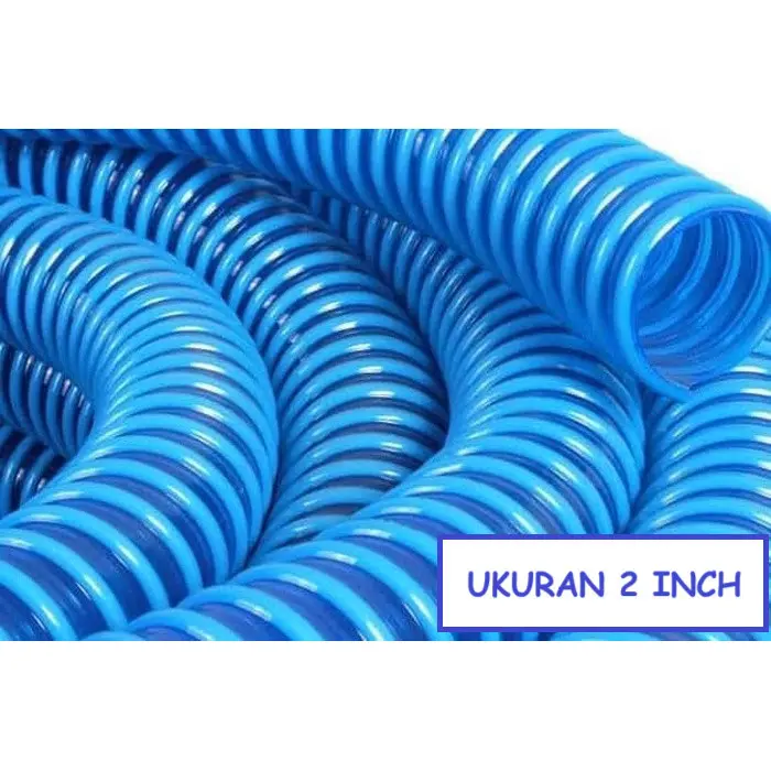 TSR - Selang Air Spiral Hisap 2 " Inch Per Meter High Quality