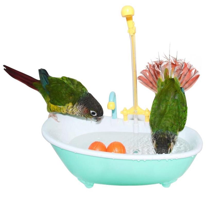 Product Introduction of Parrot Bathing Outside Bath Tub Bird Bathing Pet Supplies V0F8 30