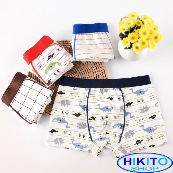 Quần lót bé trai cao cấp HIKITOKIDS Combo 5 quần CB05 1