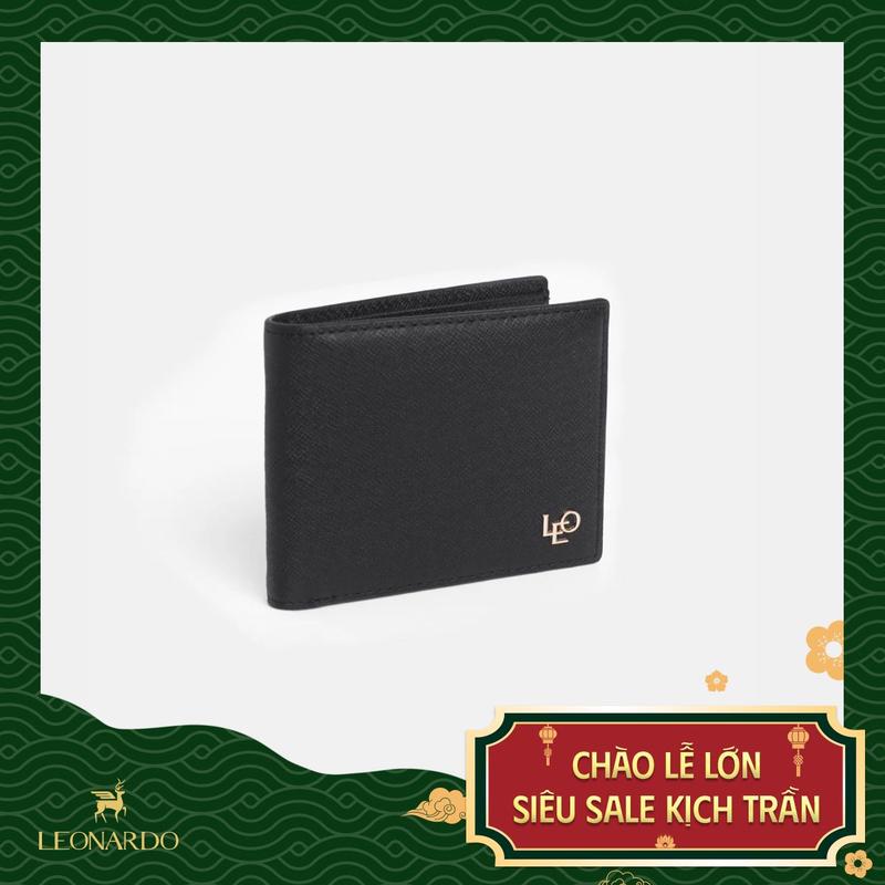 [MEGA LIVE] Ví Da Nam Gập Đôi Da Taiga Nhập Khẩu - Livermore Wallet - Thương Hiệu Leonardo