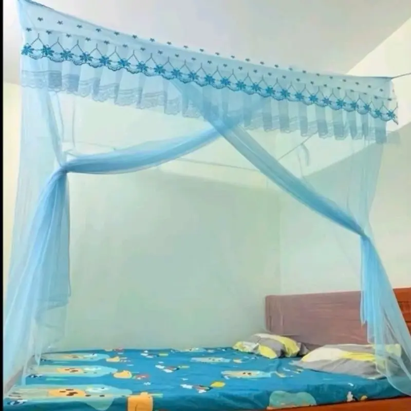[mã1] Màn ngủ treo dây 4 góc , Có cửa và không cửa 1