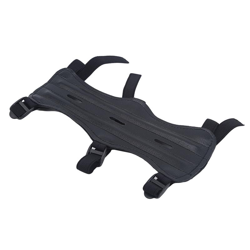 Product Introduction of Black adjustable archery arm protector for outdoor sports to protect the arm 17