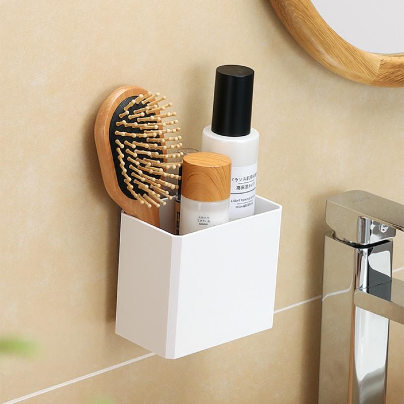 Kệ để đồ phòng tắm kệ đựng bàn chải hộp đựng kem đánh răng ke nha tam ke nha ve sinh khay đựng đồ trang điểm Giá gắn tường Phòng tắm